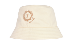 Hermes Bucket Hat, Cotton, Beige, MIF, Sz 59, 2*